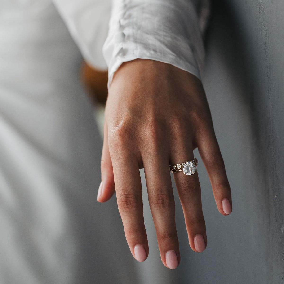 3.00ct Round Lab Grown Diamond Bree Ring