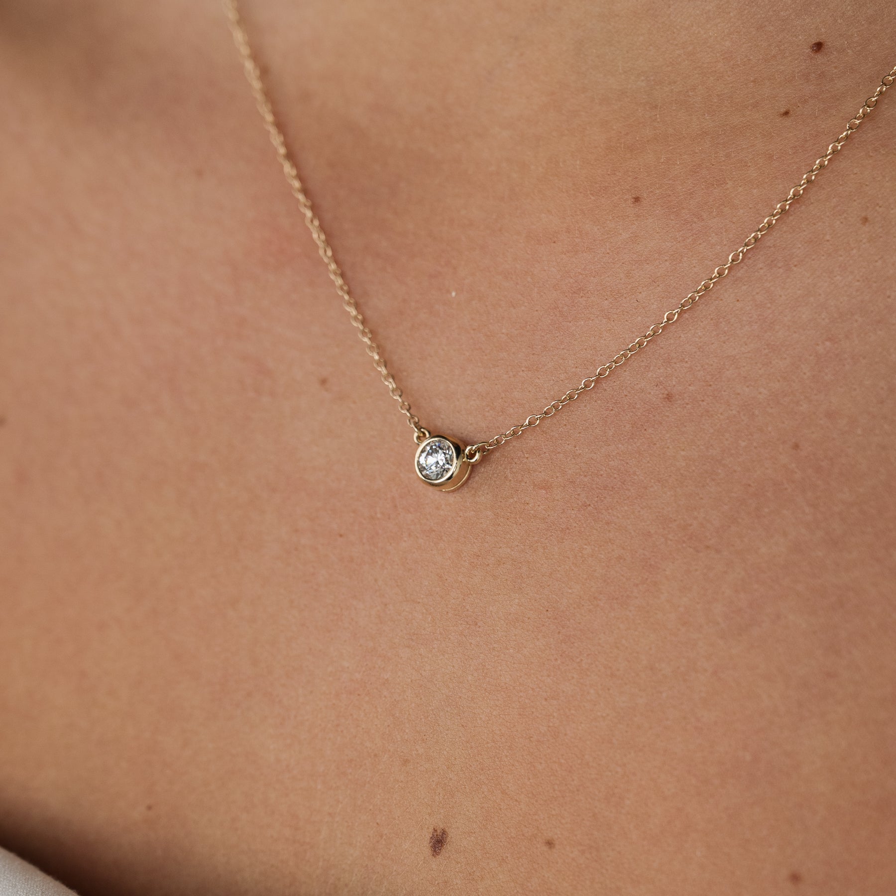 Lab Grown Diamond Mae Necklace