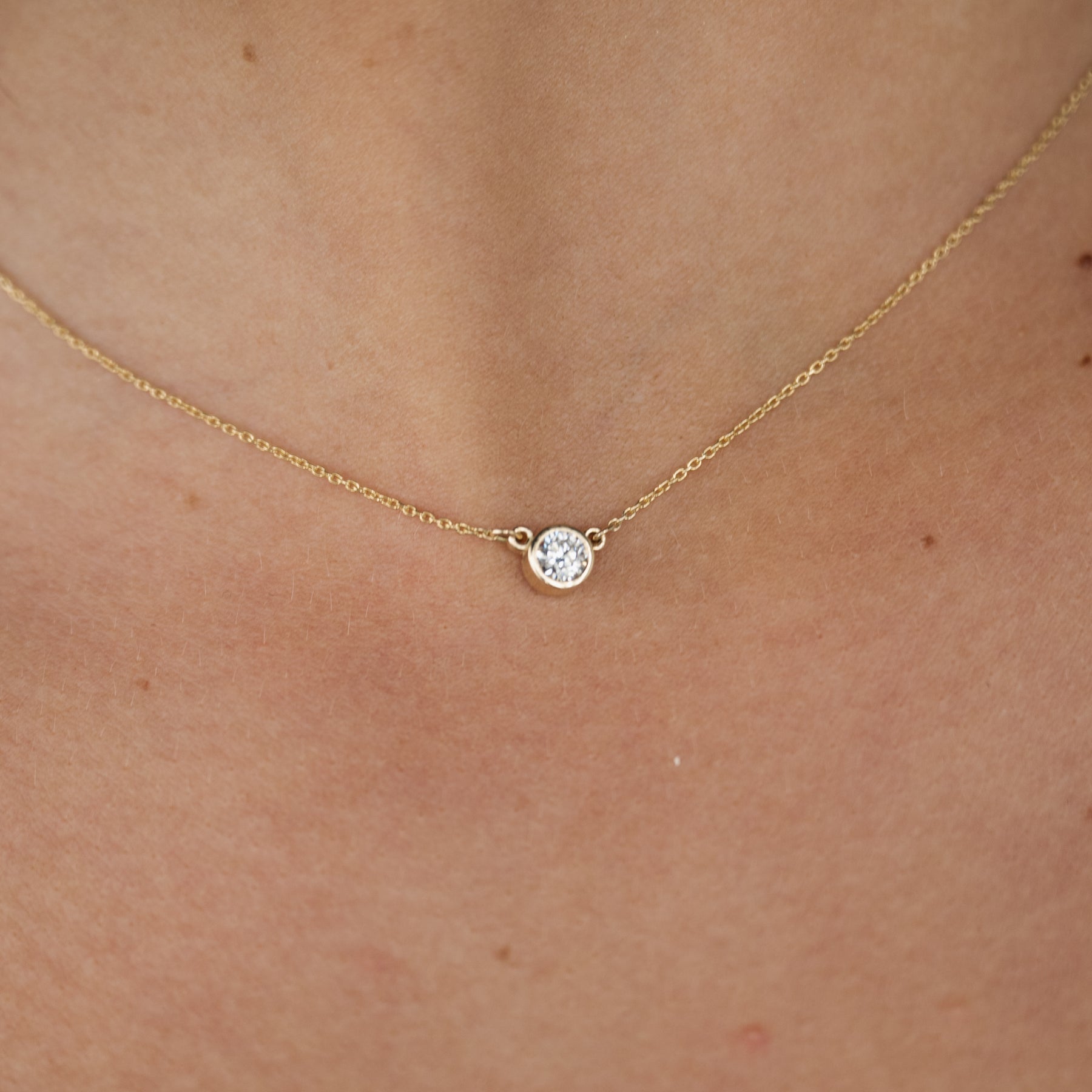 Lab Grown Diamond Mae Necklace