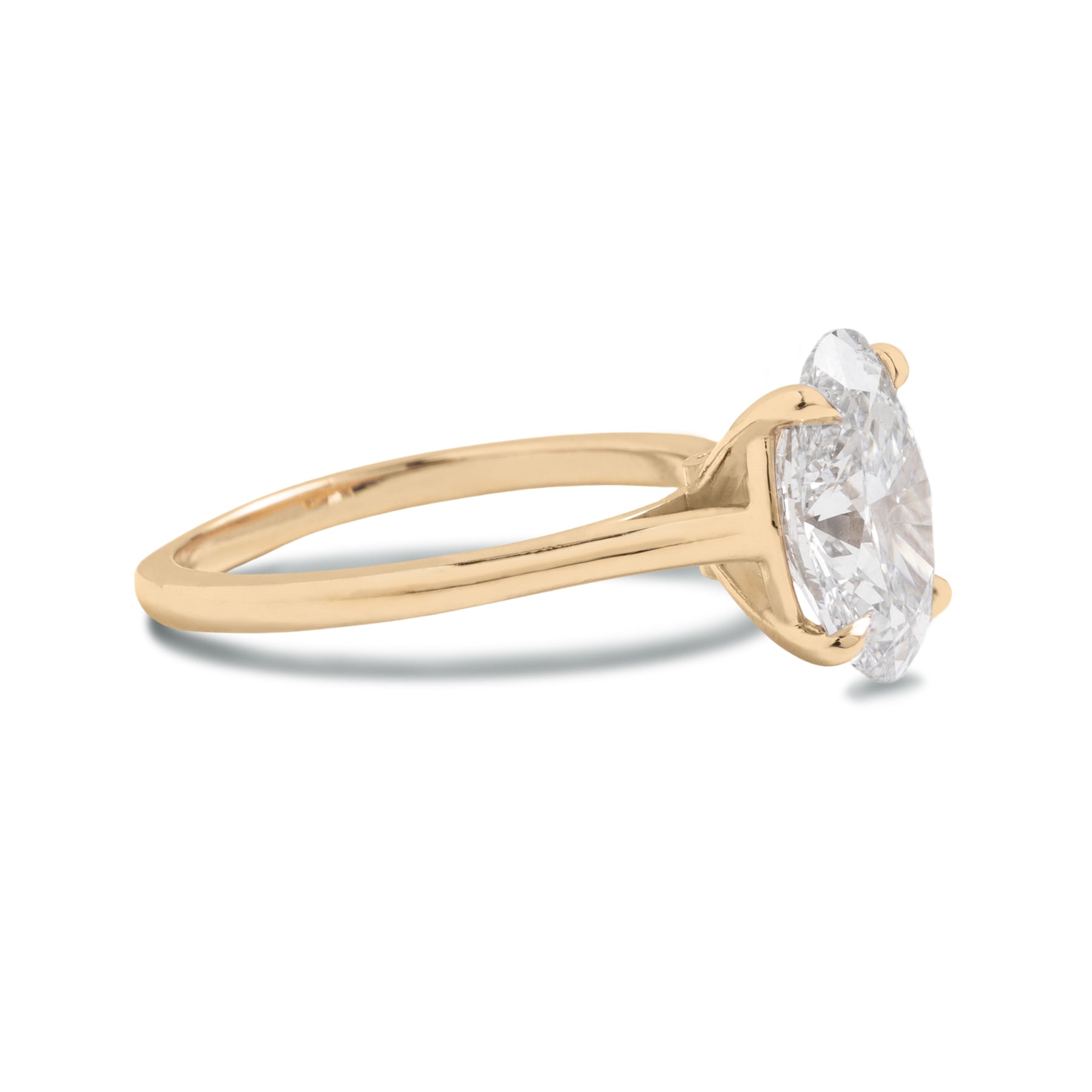 2.50ct Oval Lab Grown Diamond Carly Ring