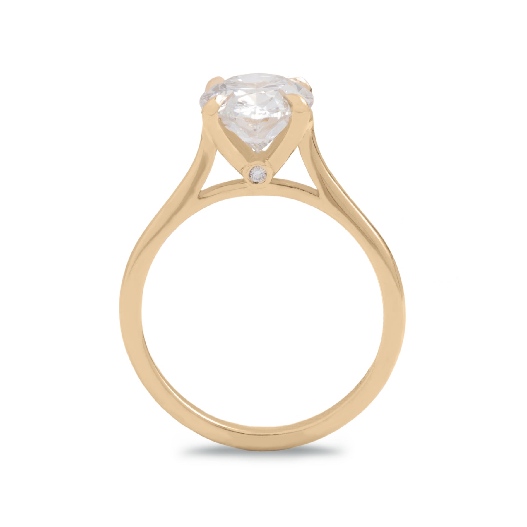 2.50ct Oval Lab Grown Diamond Carly Ring