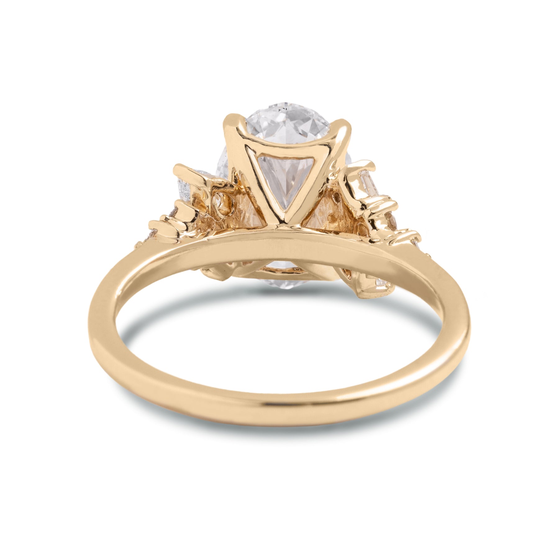 2.50ct Oval Lab Grown Diamond Astrid Ring