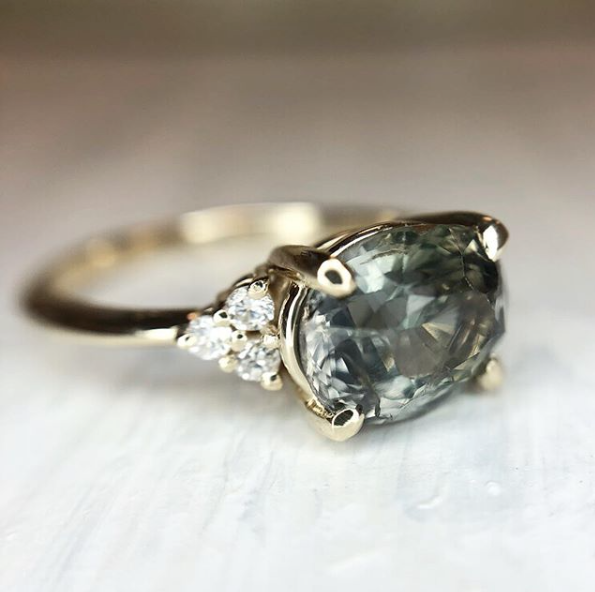 Why Sapphires make for a great engagement ring | Create your custom engagement ring using a gorgeous sapphire gemstone