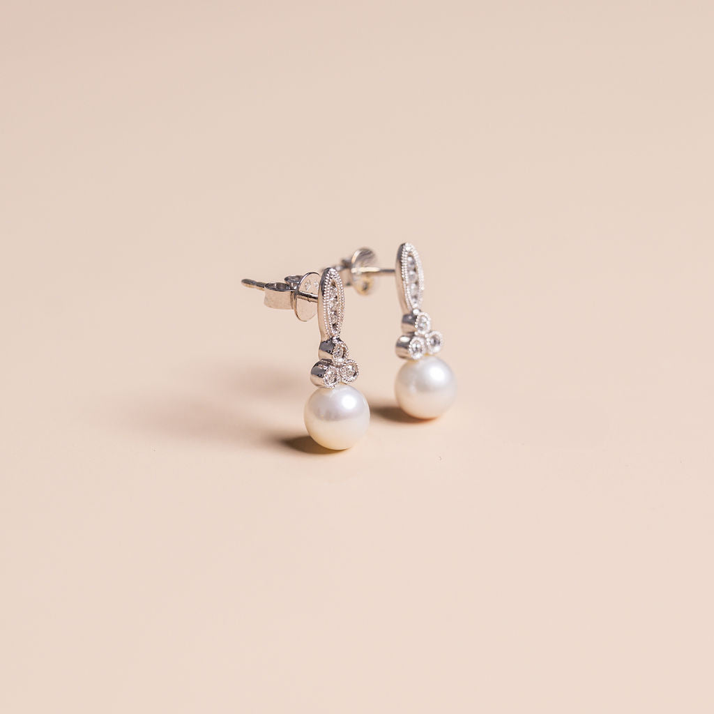 Lord and taylor pearl earrings shop