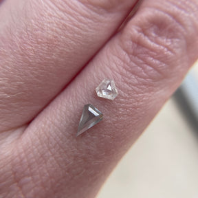 0.72tcw Parcel of Rough Diamond Shields