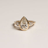 2.00ct Pear Lab Grown Diamond Tatum Ring