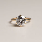 3.00ct Round Lab Grown Diamond Bree Ring