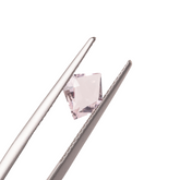 0.88ct freeform shape light pink morganite loose gemstone
