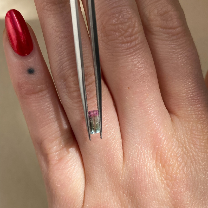 0.51ct Bicolor Tourmaline