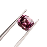 2.02ct cushion cut Malaya pink garnet loose gemstone