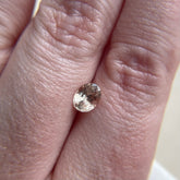 1.30ct Yellow Oval Sapphire