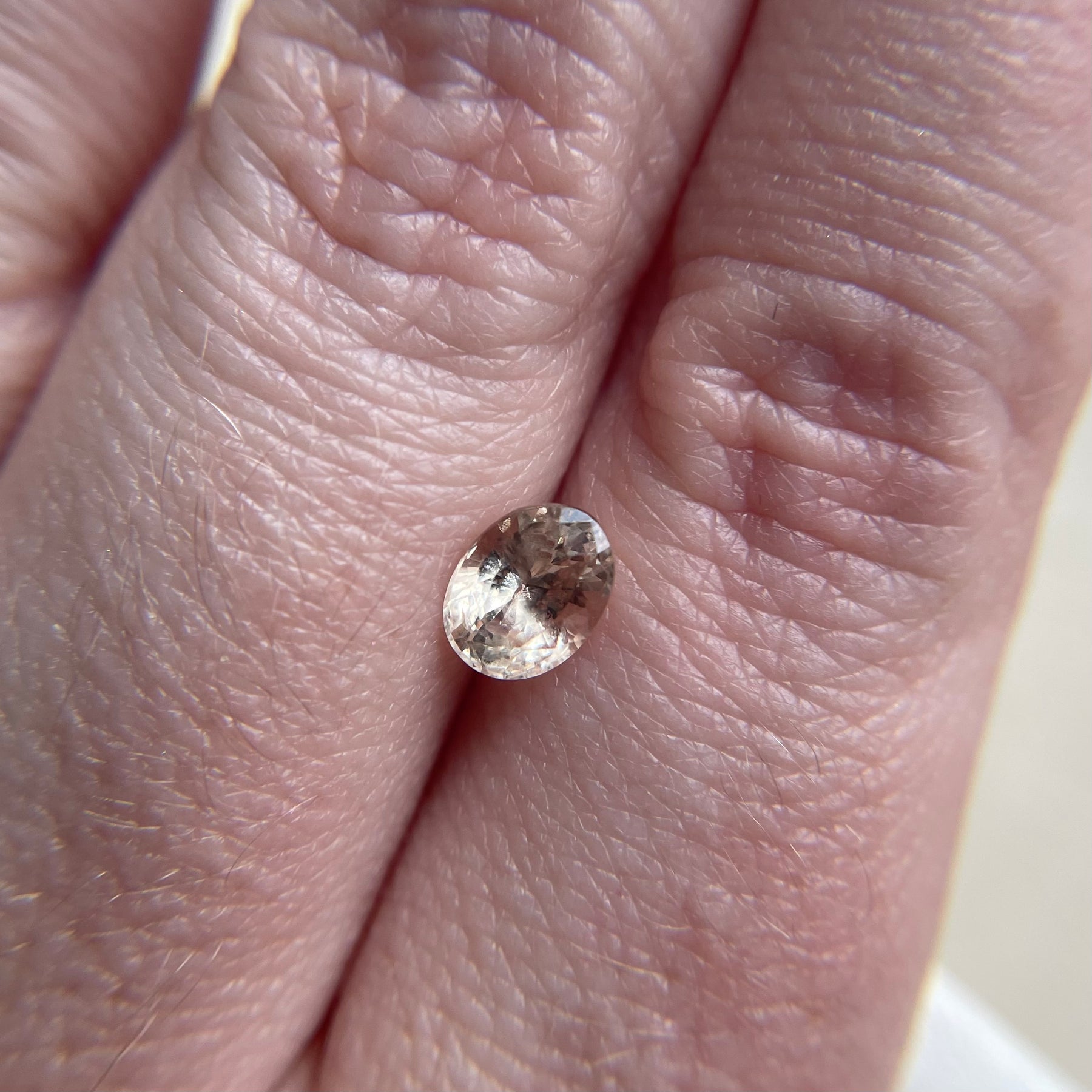 1.30ct Yellow Oval Sapphire