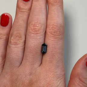 1.33ct Gray Hexagon Spinel