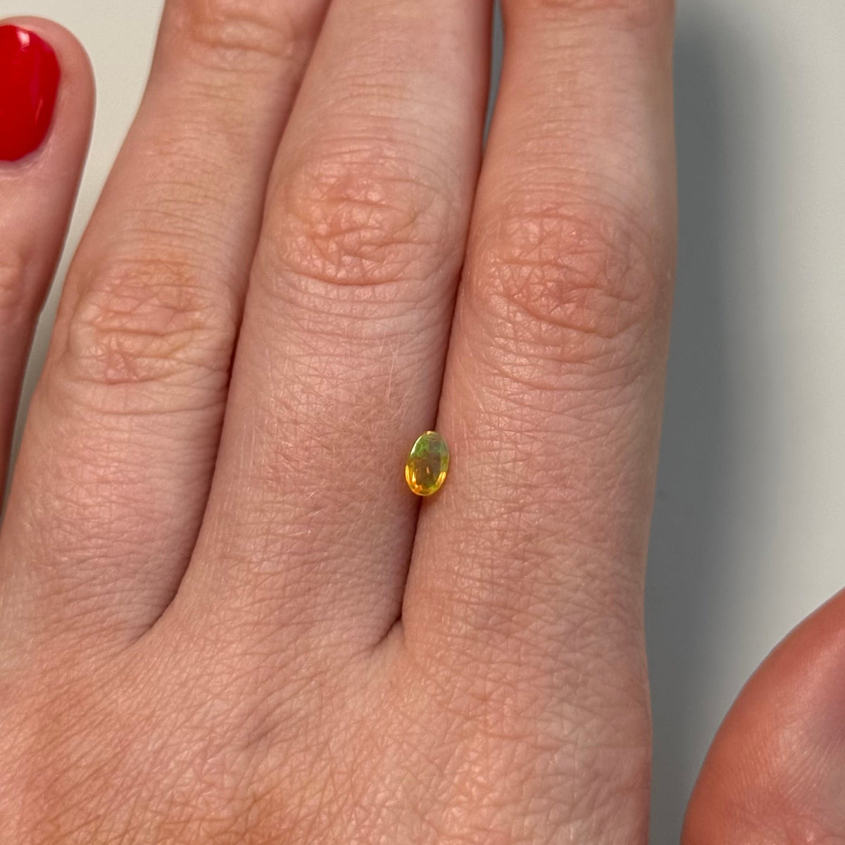 0.18ct Oval Fire Opal