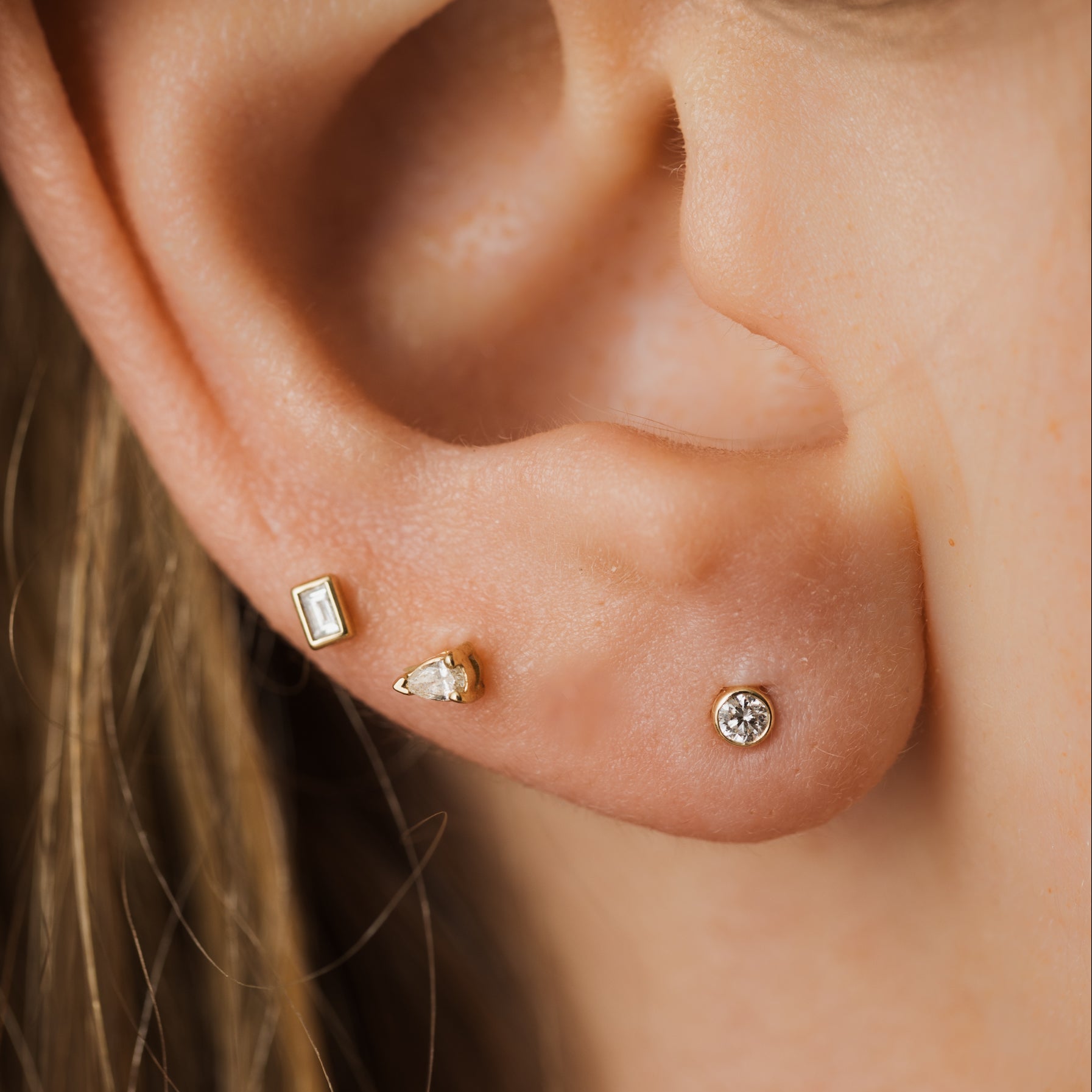 Lab Grown Diamond Mini Alexis Earrings