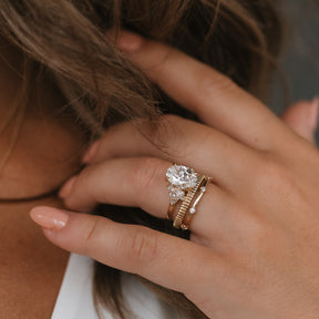 2.50ct Oval Lab Grown Diamond Astrid Ring