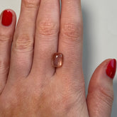 2.50ct Cabochon Cushion Sunstone