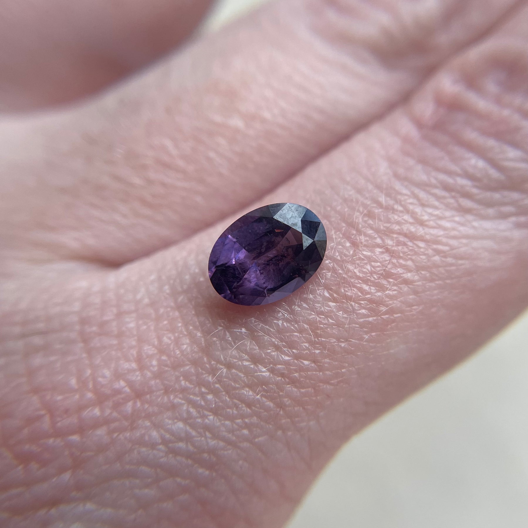 1.78ct Purple Oval Tanzanian Spinel