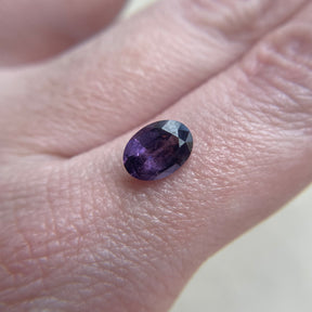 1.78ct Purple Oval Tanzanian Spinel