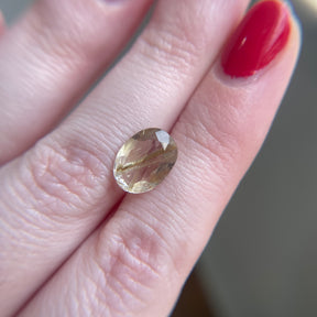 3.45ct Oval Rutilated Quartz