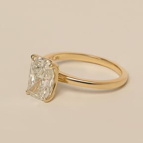 2.53ct Elongated Cushion Lab Grown Diamond Elle Ring