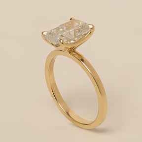 3.53ct Elongated Cushion Lab Grown Diamond Max Ring