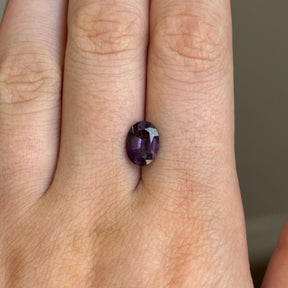 1.78ct Purple Oval Tanzanian Spinel
