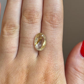 4.95ct Oval Rutilated Quartz