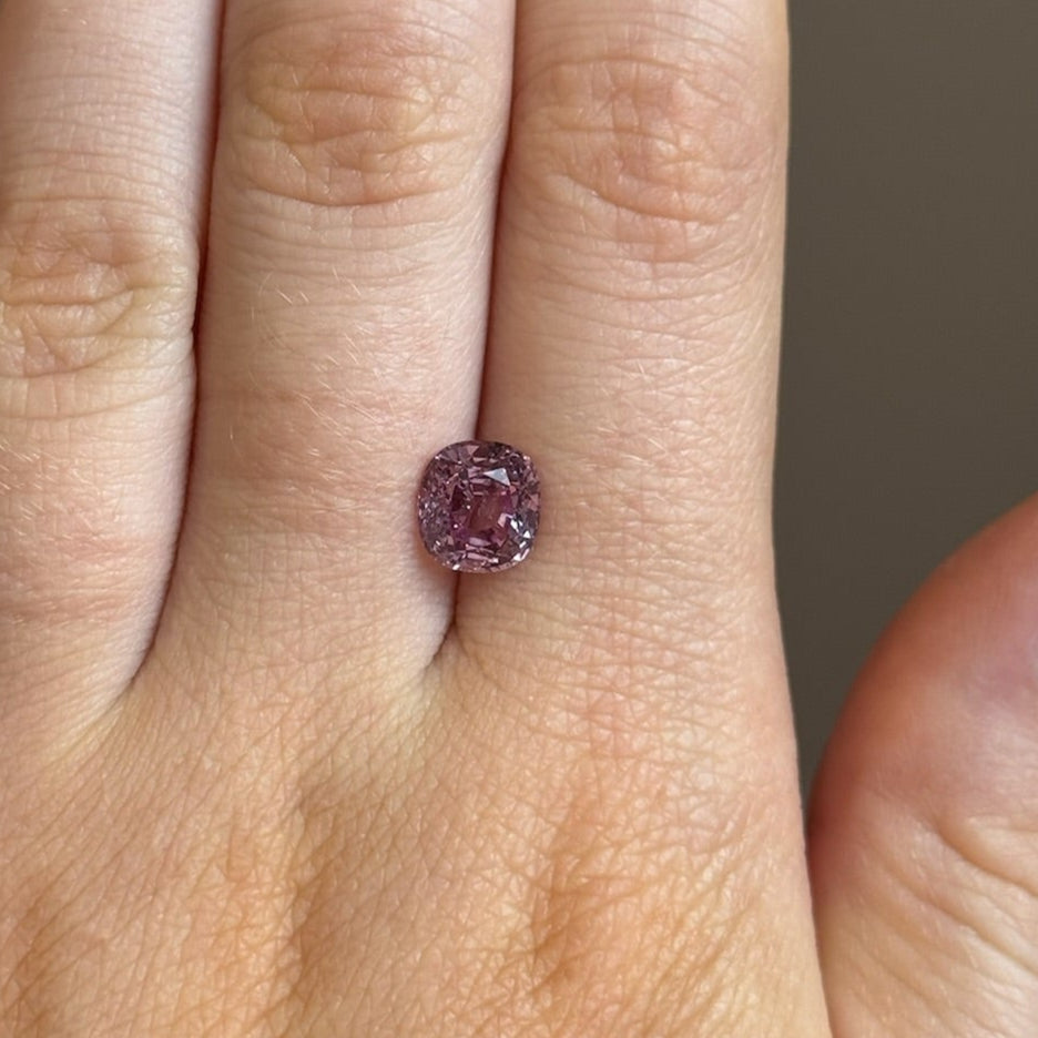 2.48ct Pink Cushion Cut Burma Spinel