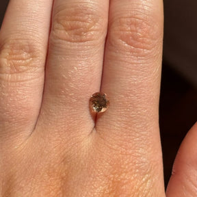 0.89ct Round Orange Tourmaline