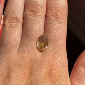 Oval Rutilated Quartz