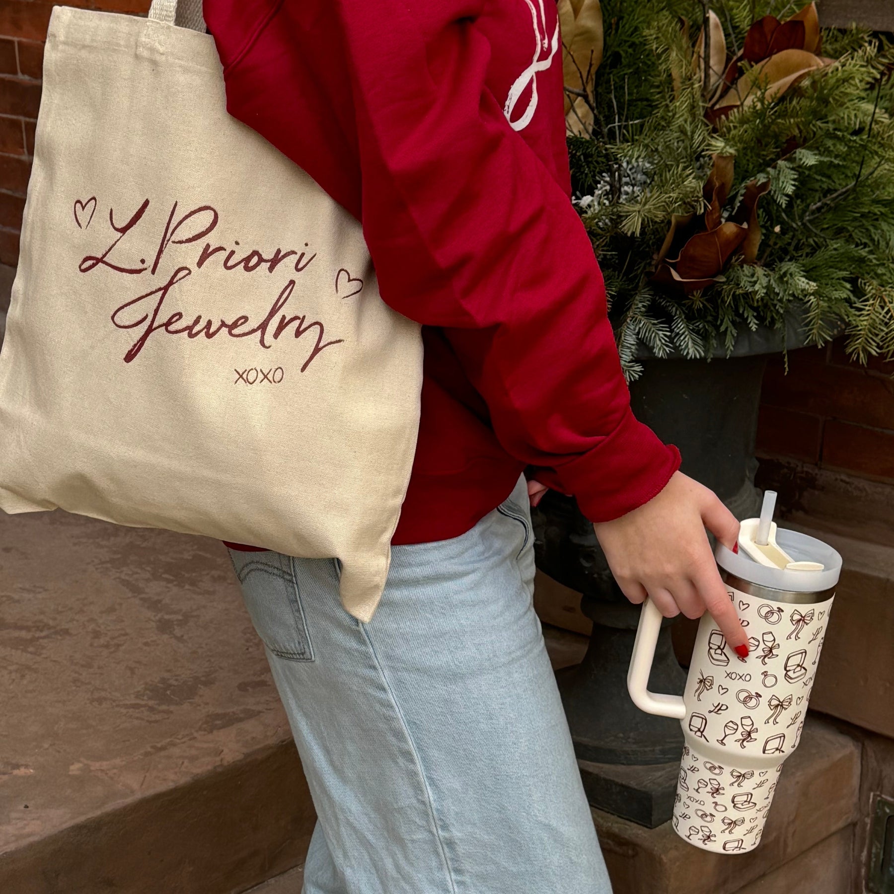 LP Doodle Art Tumbler Cup