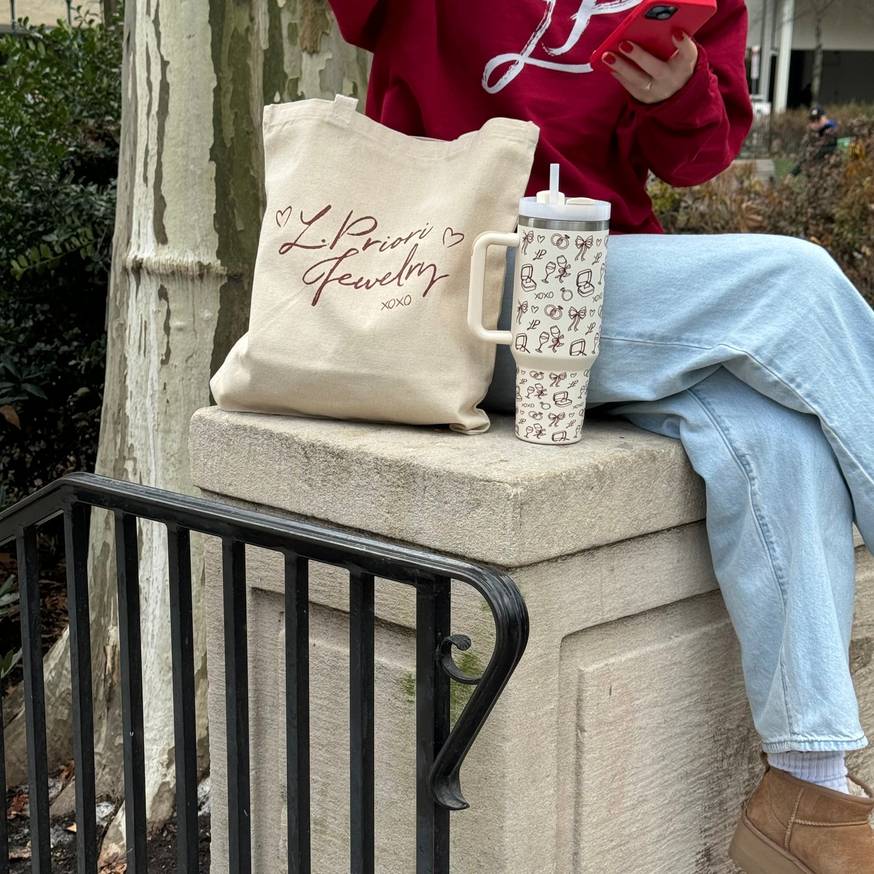 LP Doodle Art Tumbler Cup