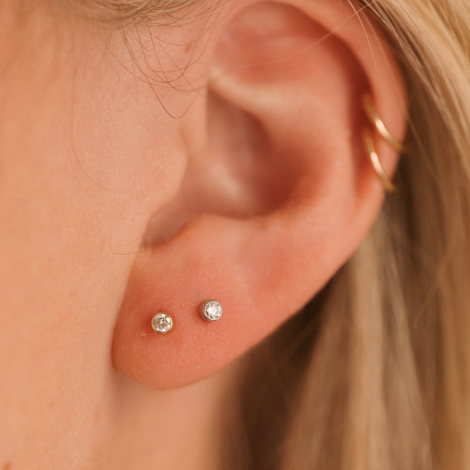 Lab Grown Diamond Mini Alexis Earrings