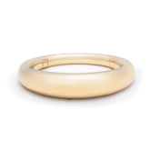 Estate 14k Yellow Gold Gold Dome Bangle