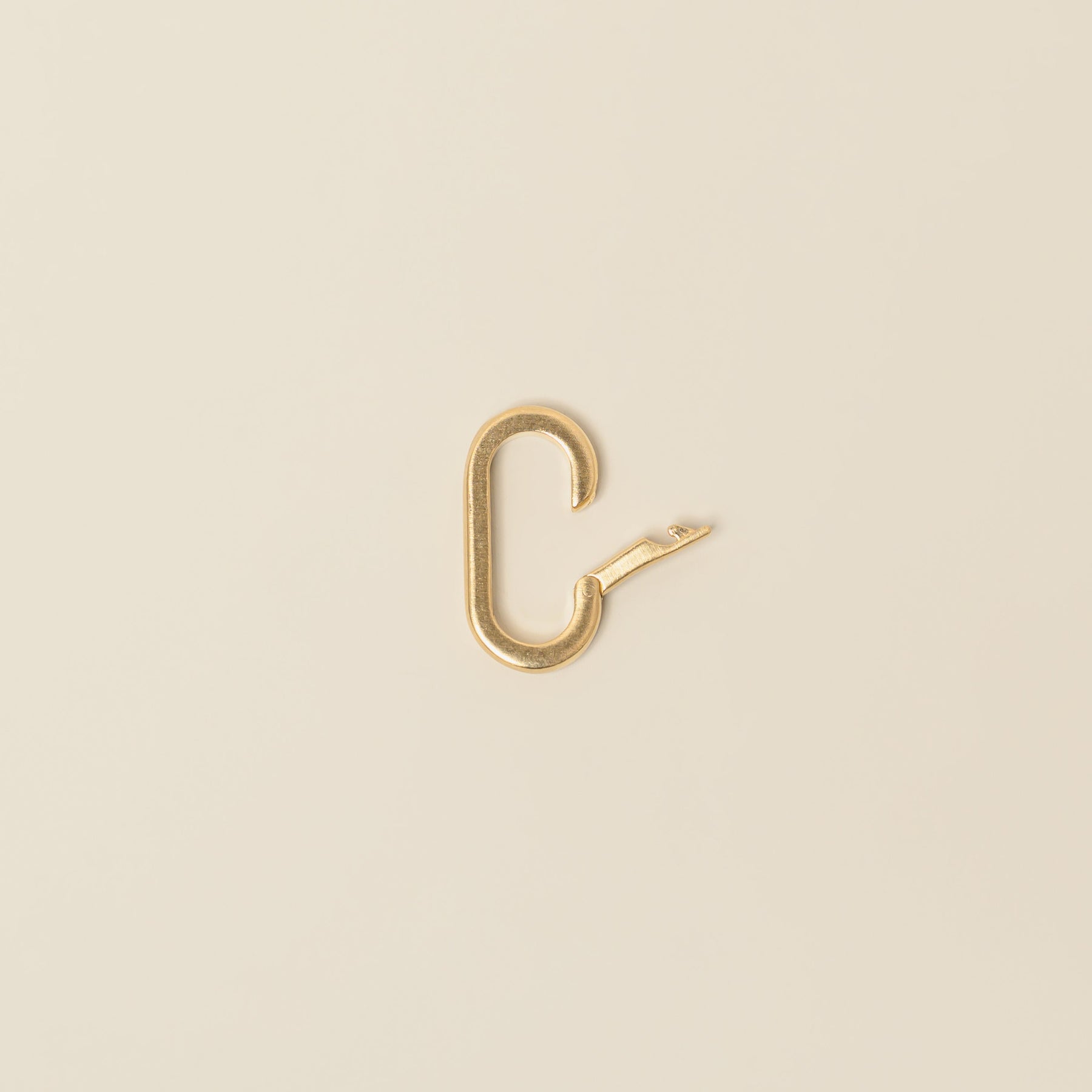 14k Gold Charm Holder Clasp
