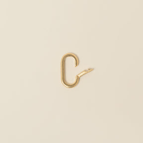 14k Gold Charm Holder Clasp
