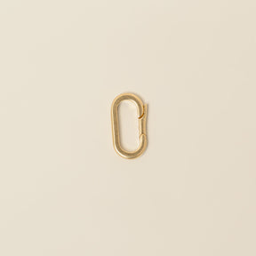 14k Gold Charm Holder Clasp
