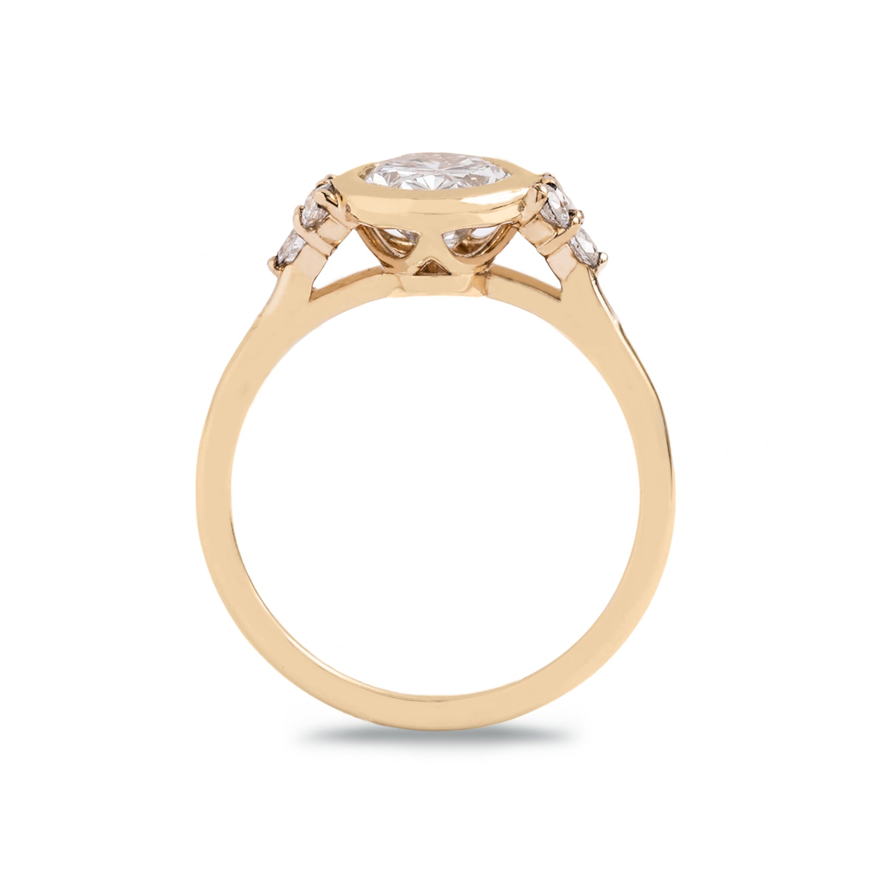 1.50ct Oval Lab Grown Diamond Kylie Ring