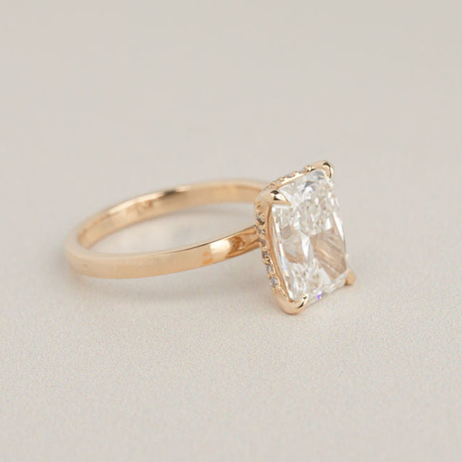 3.58ct Radiant Lab Grown Diamond Phoebe Ring