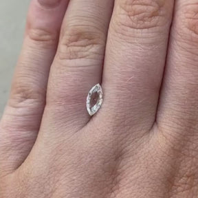 0.65ct Marquise Rose Cut Diamond