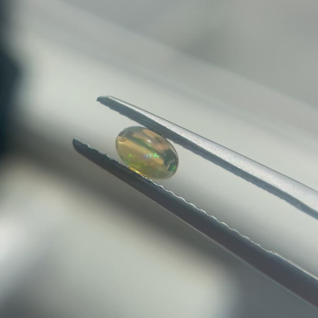 0.18ct Oval Fire Opal
