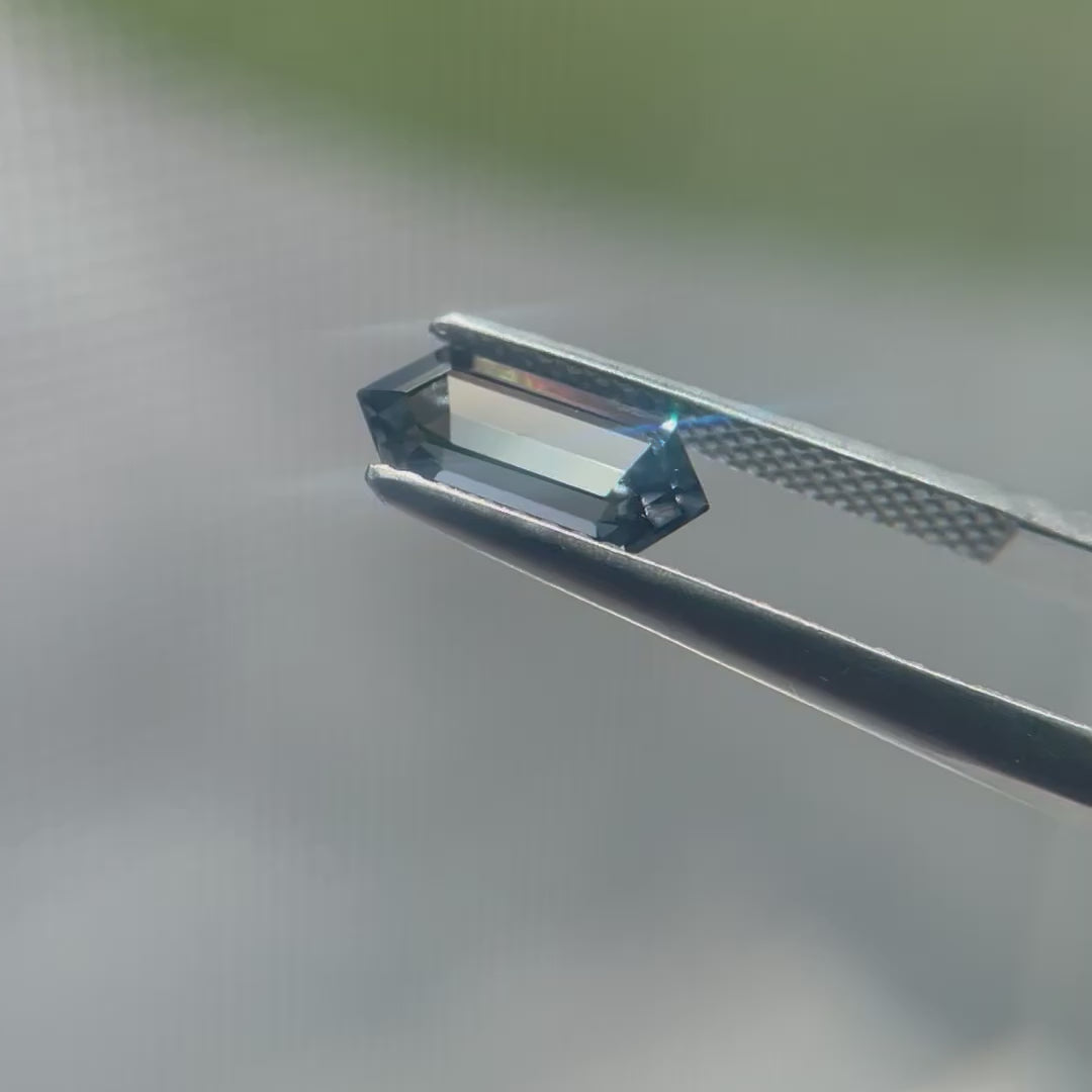 1.33ct Gray Hexagon Spinel