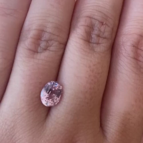 2.01ct Oval Pink Sapphire