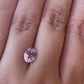 2.01ct Oval Pink Sapphire