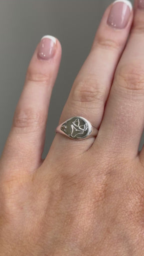Madalynne Intimates Doodle Signet Ring