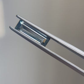 1.68ct Gray Baguette Burma Spinel