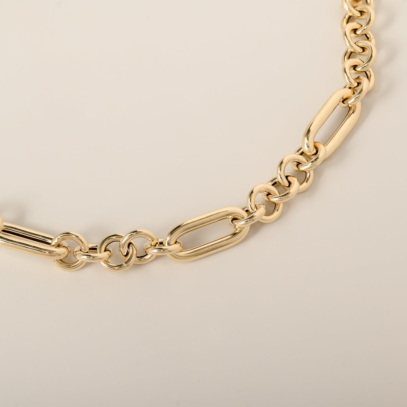 14k yellow gold polished 8mm fancy link bracelet 7.5" 