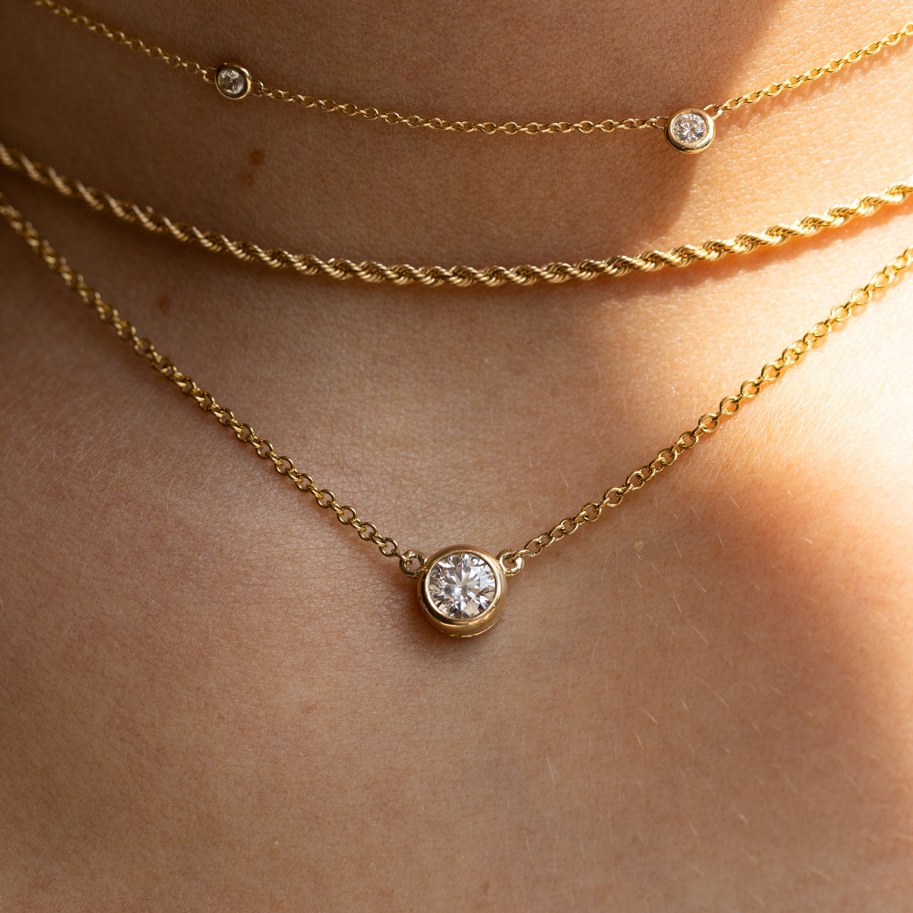 0.50ct Lab Grown Diamond Mae Necklace