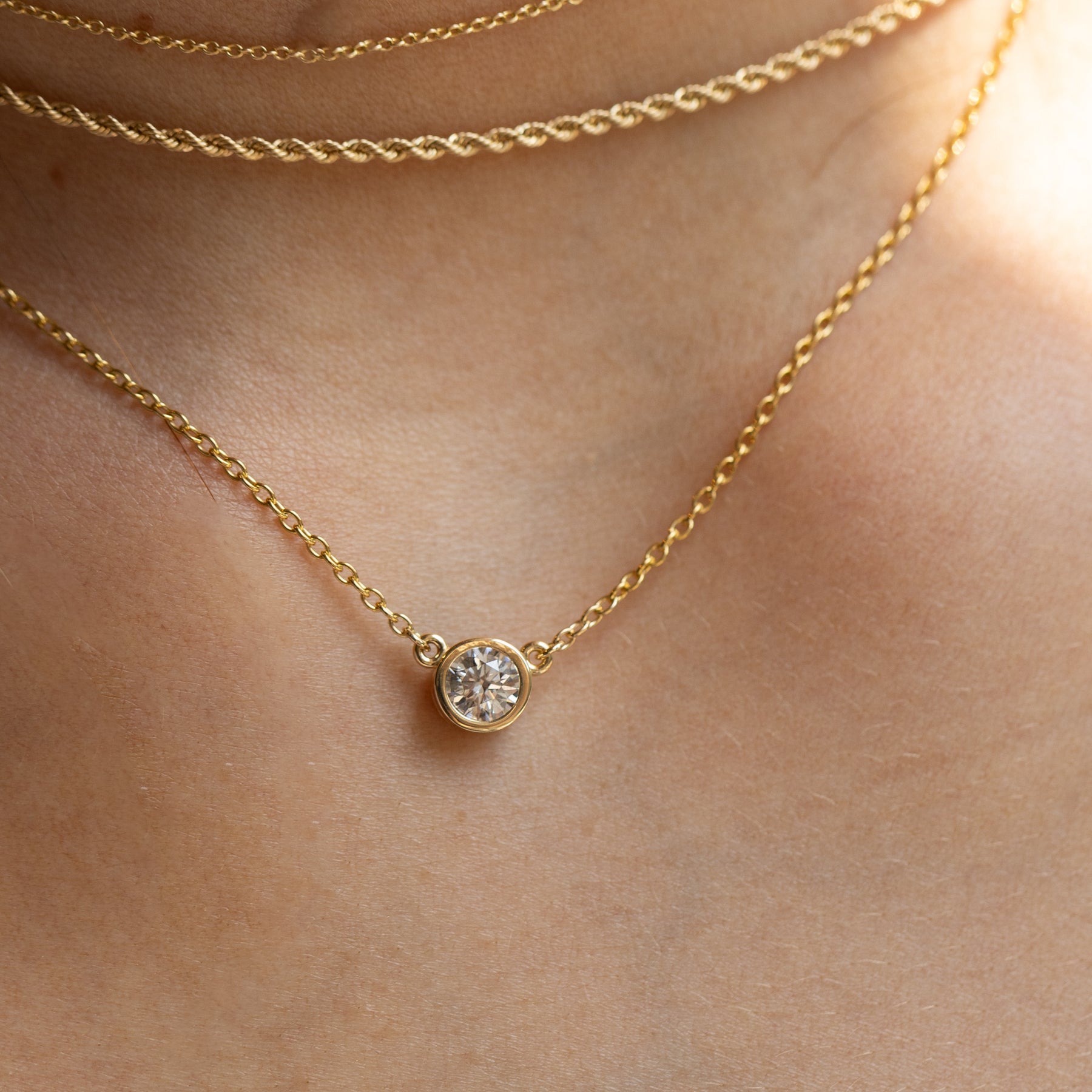 0.51ct Diamond Mae Necklace